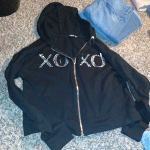 XOXO zip up.